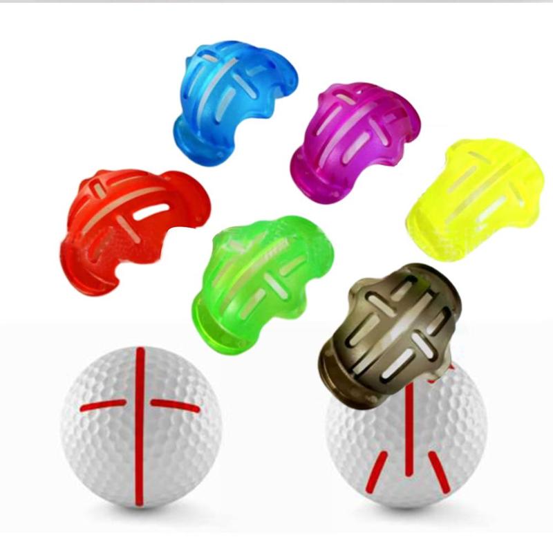 Golfbal Uitlijning Lijn Marker Marks Template Draw... – Vicedeal