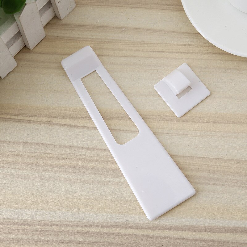 Kinderslot Anti-Snuifje Hand Trapeziumvormige Lock Explosieveilige Kind Bescherming Veiligheid Unlock Deur Kast Lock Lade lock: Default Title