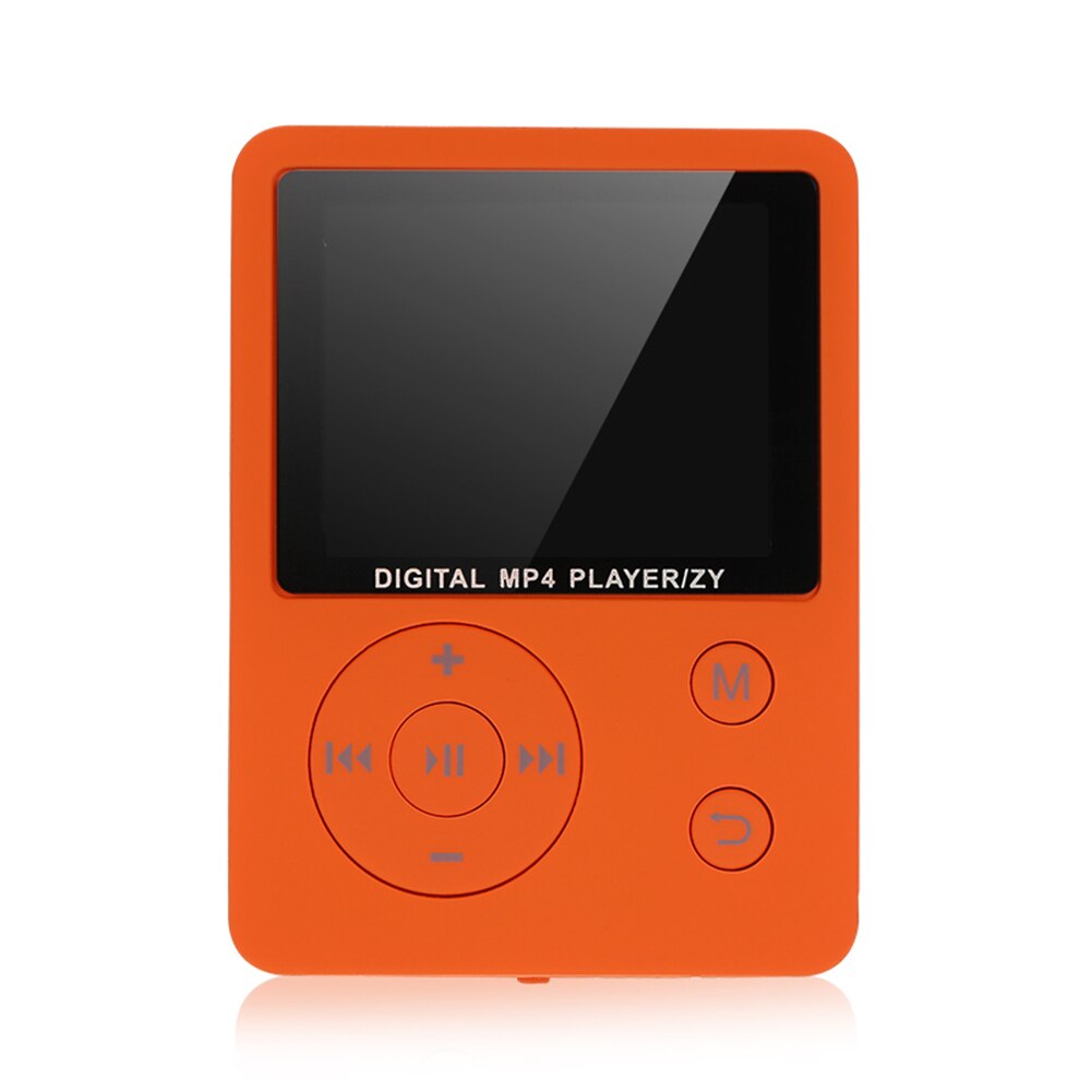 1.8 Inch Kleurenscherm Ultradunne MP4 Speler Ondersteuning 32G Tf Card Draagbare Hifi Muziekspeler