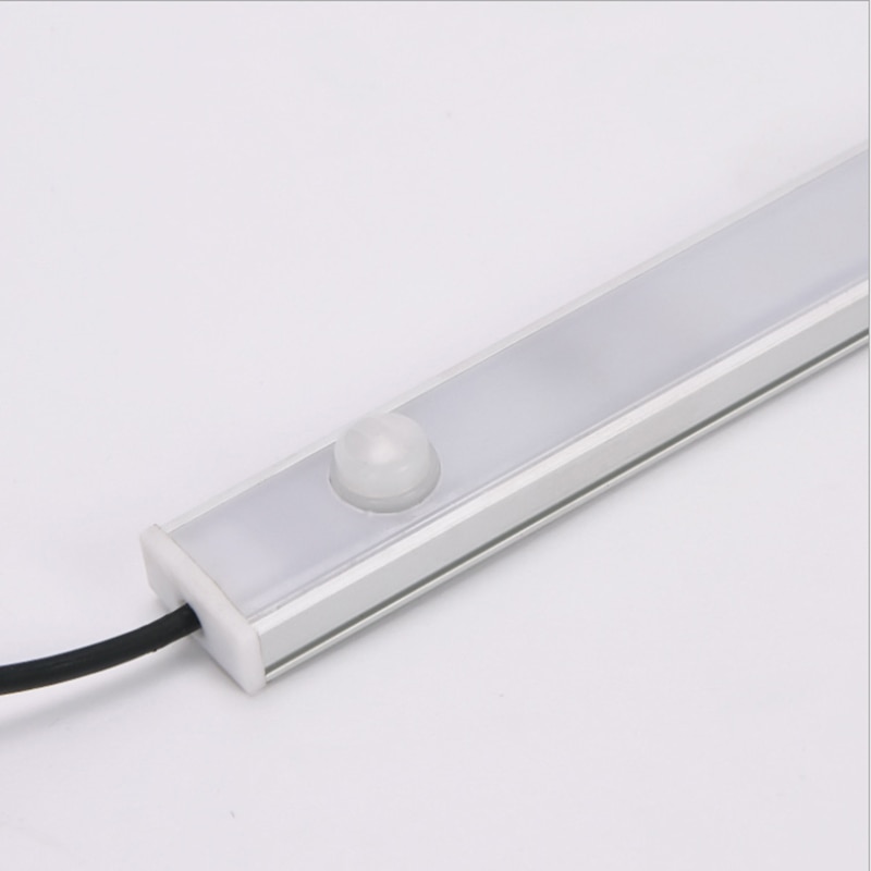 Motion Sensor Light 12V LED Wardrobe Cabinet Lamp Caravan Infrared Human Body Light For RV Camper Home Kitchen Wine Cabinet