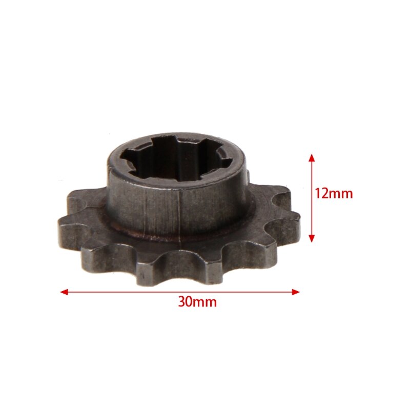 47cc 49cc motorsykkel skitt sykkel  t8f 8mm 11 14 17 20 tann foran tannhjul kjede tannhjul minimoto: 11