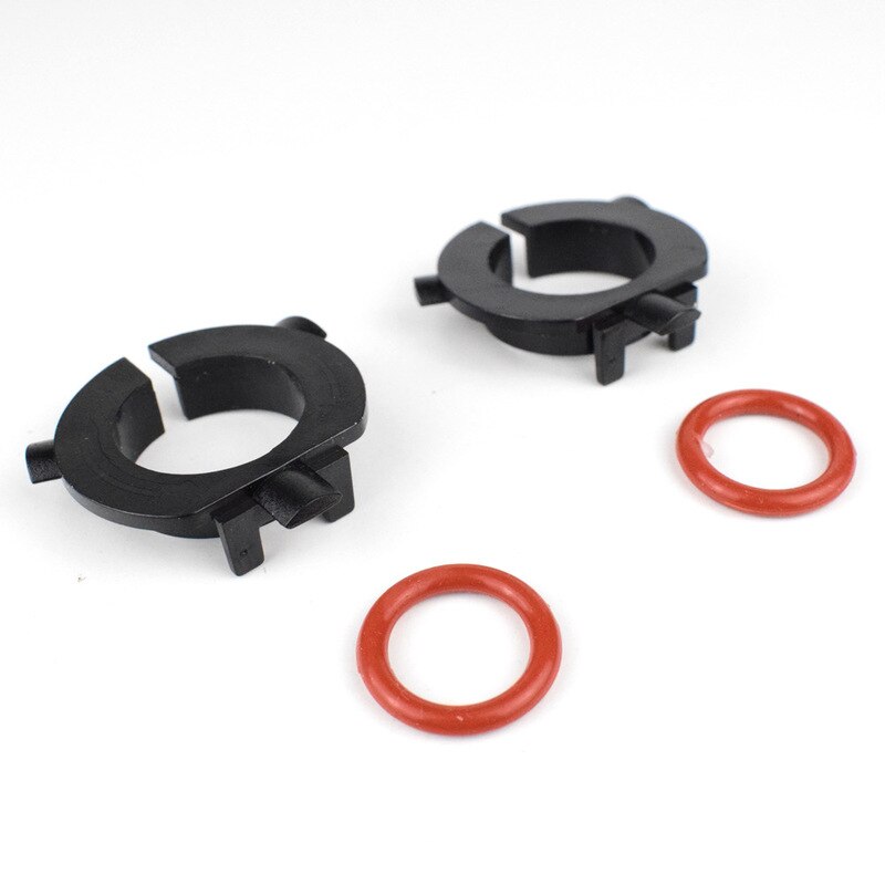 2PCS H7 LED Headlight Bulb Adapter Black Retainer Case for Hyundai Sonata Tucson h7 Adapter for Kia K4 K5 Sorento Headlights