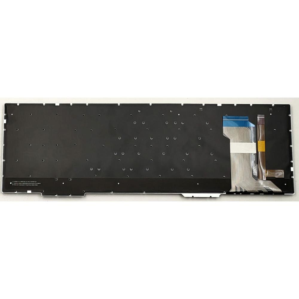Clavier D'ordinateur Portable pour Asus ROG FX553VD FX553VE FX753VD FX753VE FZ53VD ZX53VD ZX53VE ZX53VW ZX73VD US Rétro-Éclairé