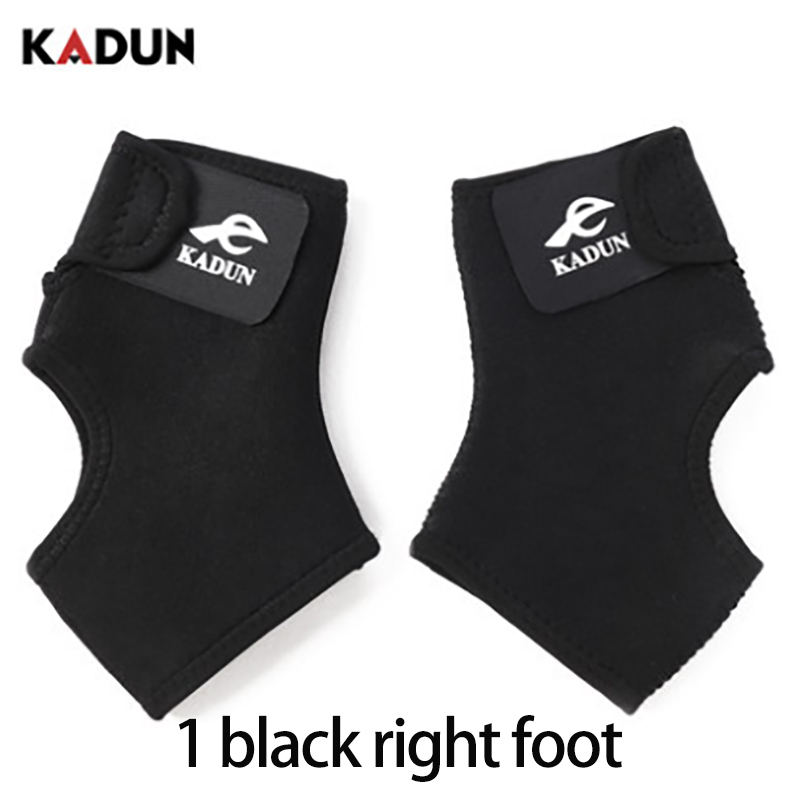 Caton Profession Ankle Guard Basketball Badminton Anti Sprain Sports Equipment Warm Men&#39;s And Women Ankle Fixation Protector: black right foot / S