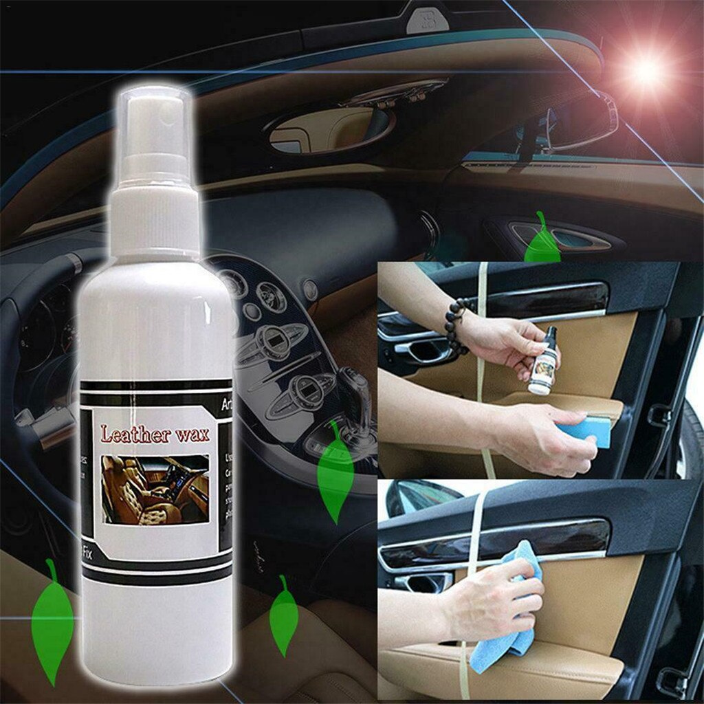30/100Ml Auto Leather Renovated Coating Paste Maintenance Agent Seat Car Care Center Console Leather Coating paste #EW