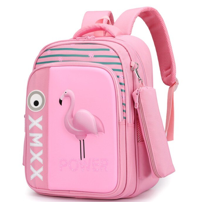 cute school bag for girl waterproof nylon purple b... Grandado