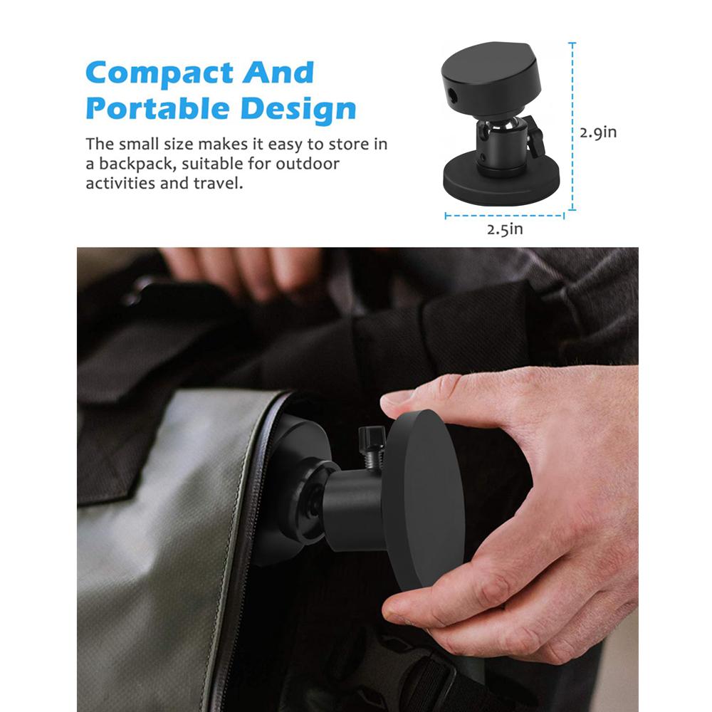 For Starlink Mini Adjustable Angle Magnetic Mount Temporary Roof Car Dashboard Mount for Starlink Mini Accessory