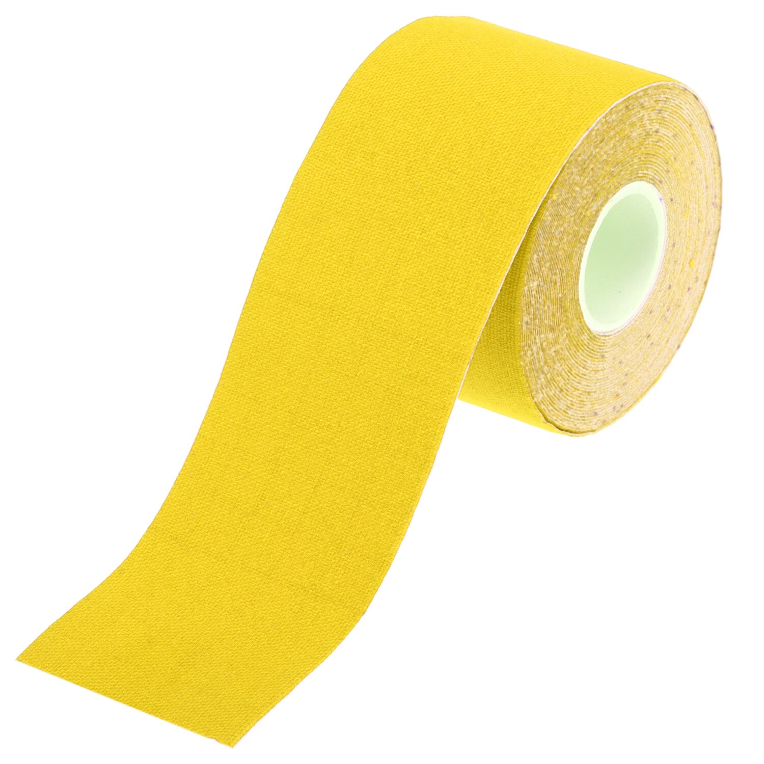 5m atletische spierbandages, sporttape, ademend, schouder, enkel, pols, voet, elleboog, hersteltherapie-apparatuur: Geel 5cm