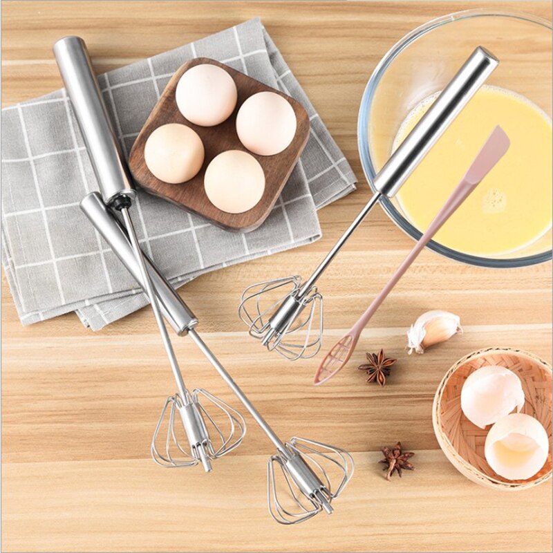 Licuadora semiautomática de café y bebidas lácteas, 1 unidad, batidor de huevos, espuma para el manejo de la licuadora, herramienta práctica de cocina