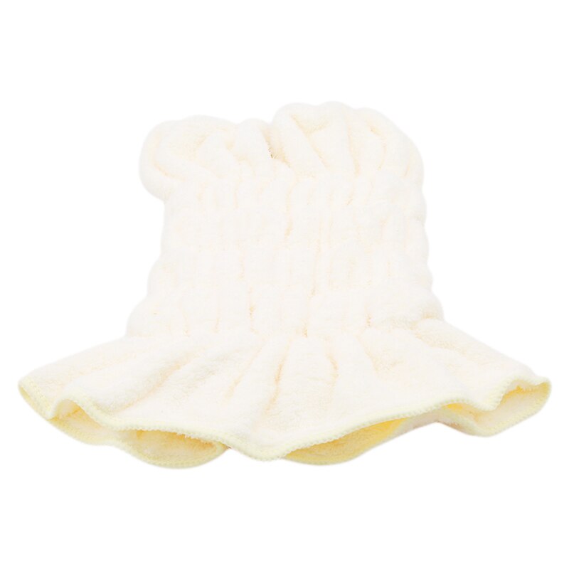 Microfiber Thicken Hair Turban Quickly Dry Hair Hat Wrapped Towel Bath With Cute Bathroom Accessories: as picture