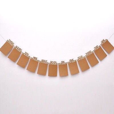 12 kaarten voor 12 maanden, slinger voor een babyfeestje, foto, fotobanner voor 1st verjaardagen, decoratie voor een babyfeestje, huisdecoratie: Default Title