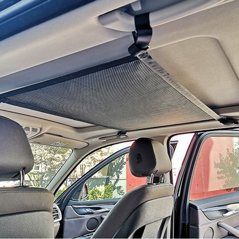 Car Net Pocket Storage Ceiling Roof Cargo Net in The Trunk Interior Bag For Auto Container Universal Multifunction Fast