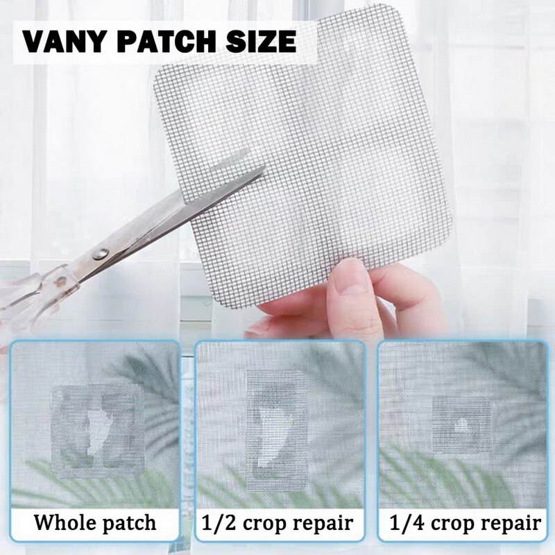 20pcs / set Screen Repair Stickers Fix Net Mesh Window Screen For Home Anti Mosquito Flying Bug Repair Screen window screen