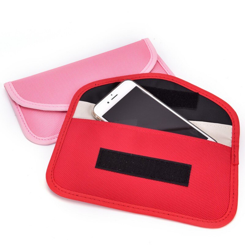 For Iphone Samsung Huawei Xiaomi Phones Mobile Phone RF Signal Blocker Anti-Radiation Shield Case Bag Blocking Pouch