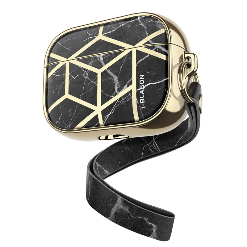 Funda i-blason Cosmo diseñada para Airpods Pro, funda protectora de mármol de 360 grados, funda compatible con Apple AirPods Pro )