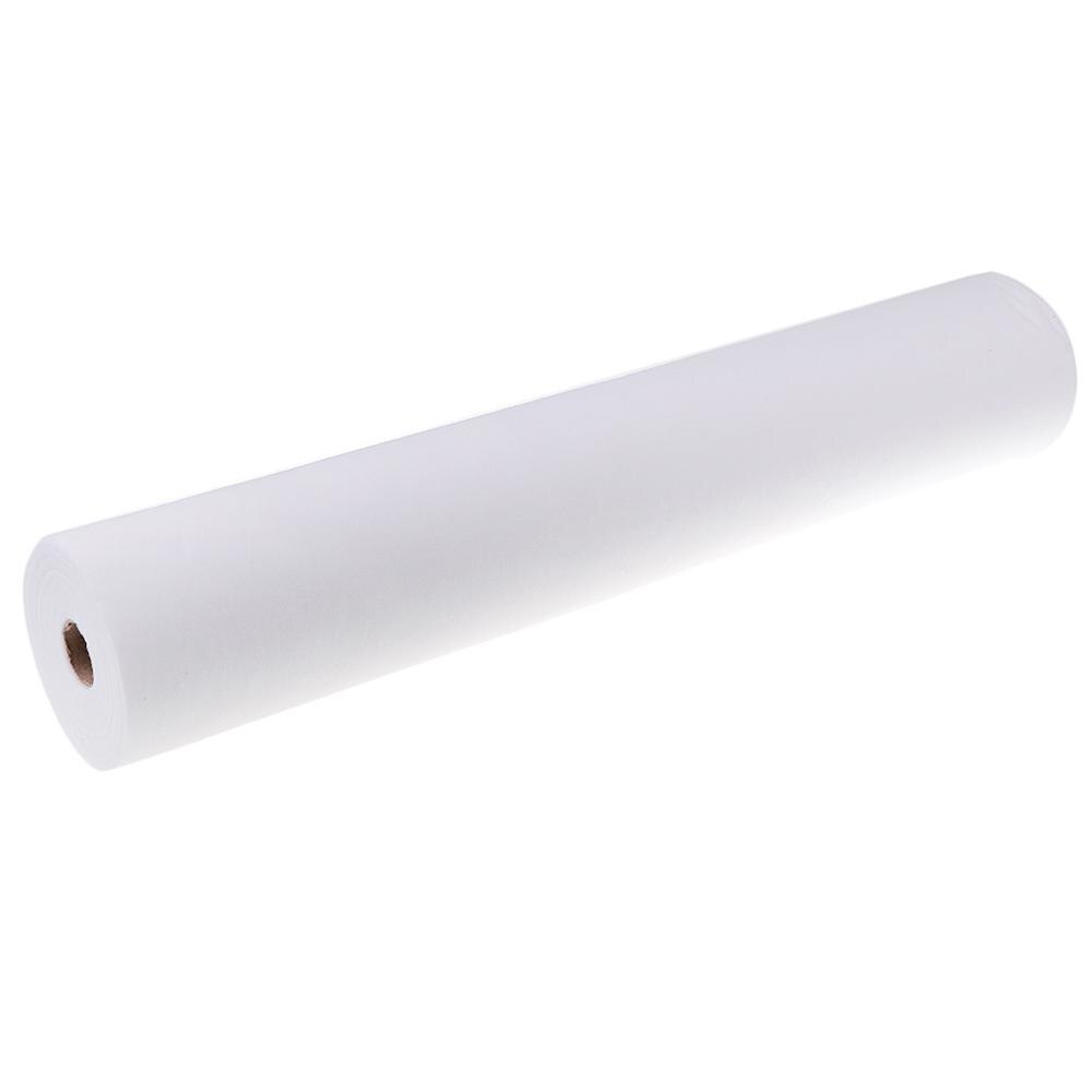 50 Sheets/Roll Disposable Bed Sheets Salon Spa Bed Cover Waxing Massage Bed Table Covers Roll for Salon SPA Makeup White 50x70cm