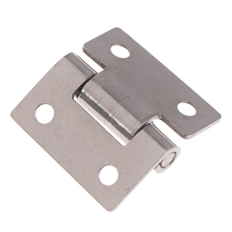 1PC Stainless Steel Flat Hinge 40*40*2mm Cabinet Doors Windows Hinge Wooden Box Mini Hinge