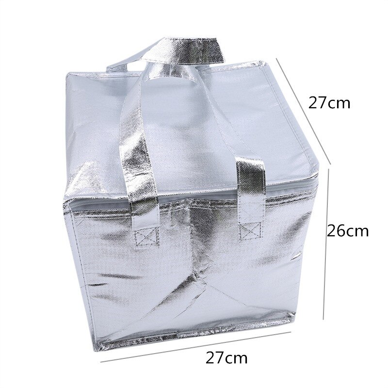 Déjeuner sac isotherme isolation pliant pique-nique Portable sac de glace alimentaire sac thermique sac de de nourriture boisson transporteur sac isolé