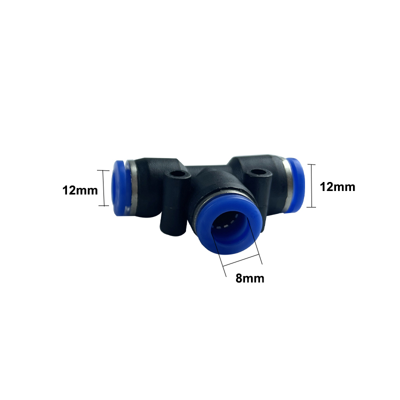 10PCS 8mm Nebbia Ugello di nebulizzazione Collegamento rapido Giardino Irrigazione dell'acqua Sprinkler per sistema di nebulizzazione a bassa pressione: Navy Blu