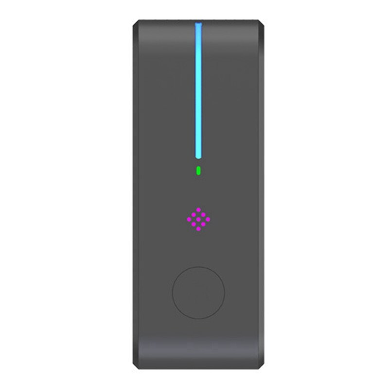 Plug In Air Purifier For Home Cleaner Small Air Ionizer To Remove Smoke Portable Deodorizer Air Freshener: black / EU
