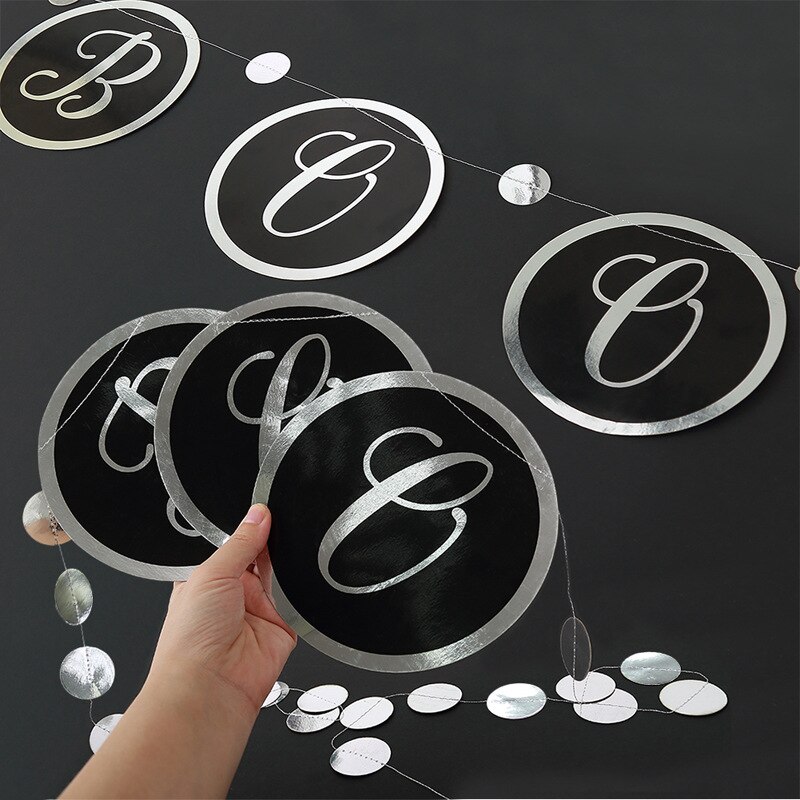 Black Bird Banner Halloween Boo Paper Garland Bunting Wall Hanging Decoration For Home Bar Haunted House Photo Prop Supplies: boo banner