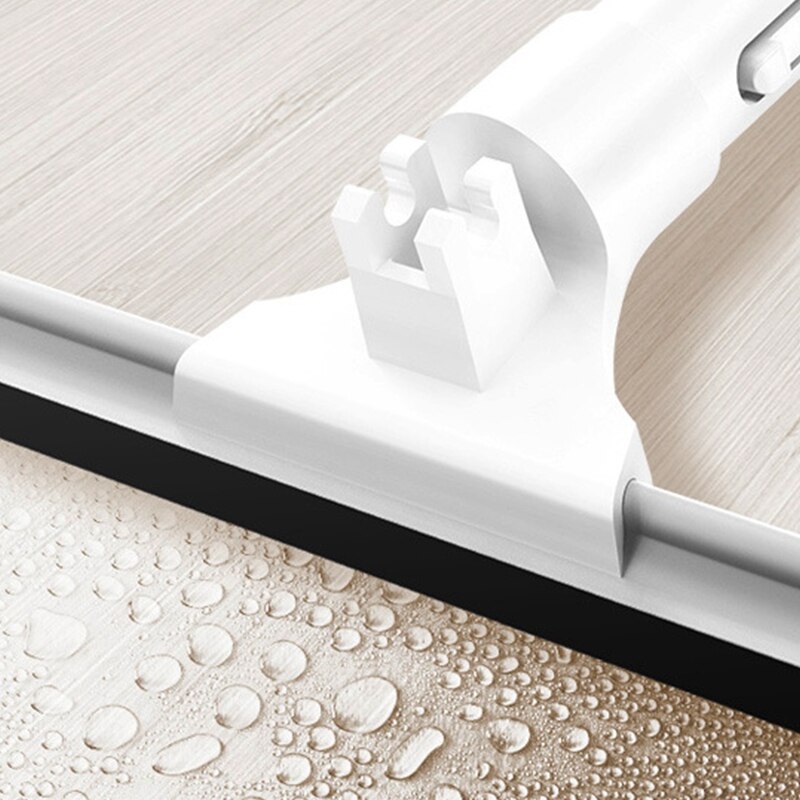 Aluminum Long Handle Glass Cleaning Brush With Water Spray System Window Cleaner Double-Sided Wiper