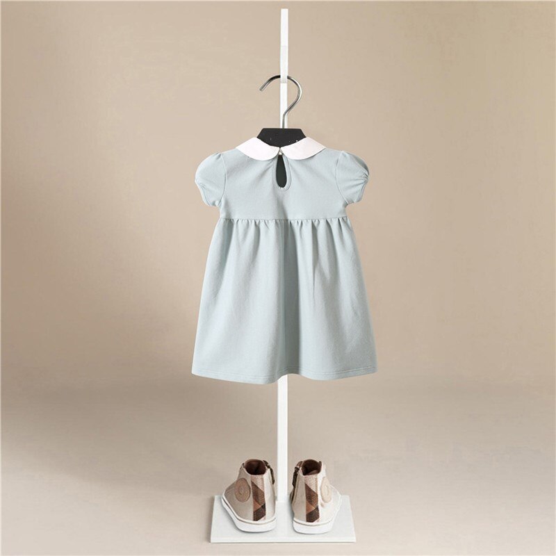 Katoenen Baby Jurken Leuke Zomer Meisjes Kleding Prinses Jurk Verjaardagsfeestje Voor 2-7Years Meisje Baby Peuter Meisjes Kleding