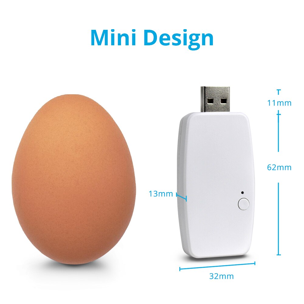 Zemismart Tuya Zigbee Usb Dongle Controle Voor Am15 Blinds Motor Werk Met Tuya Zigbee Hub Mini Smart Gordijn motor