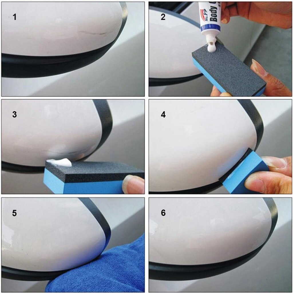 2PCS Car Scratch Paint Care Body Polijsten Krassen Pasta Putty