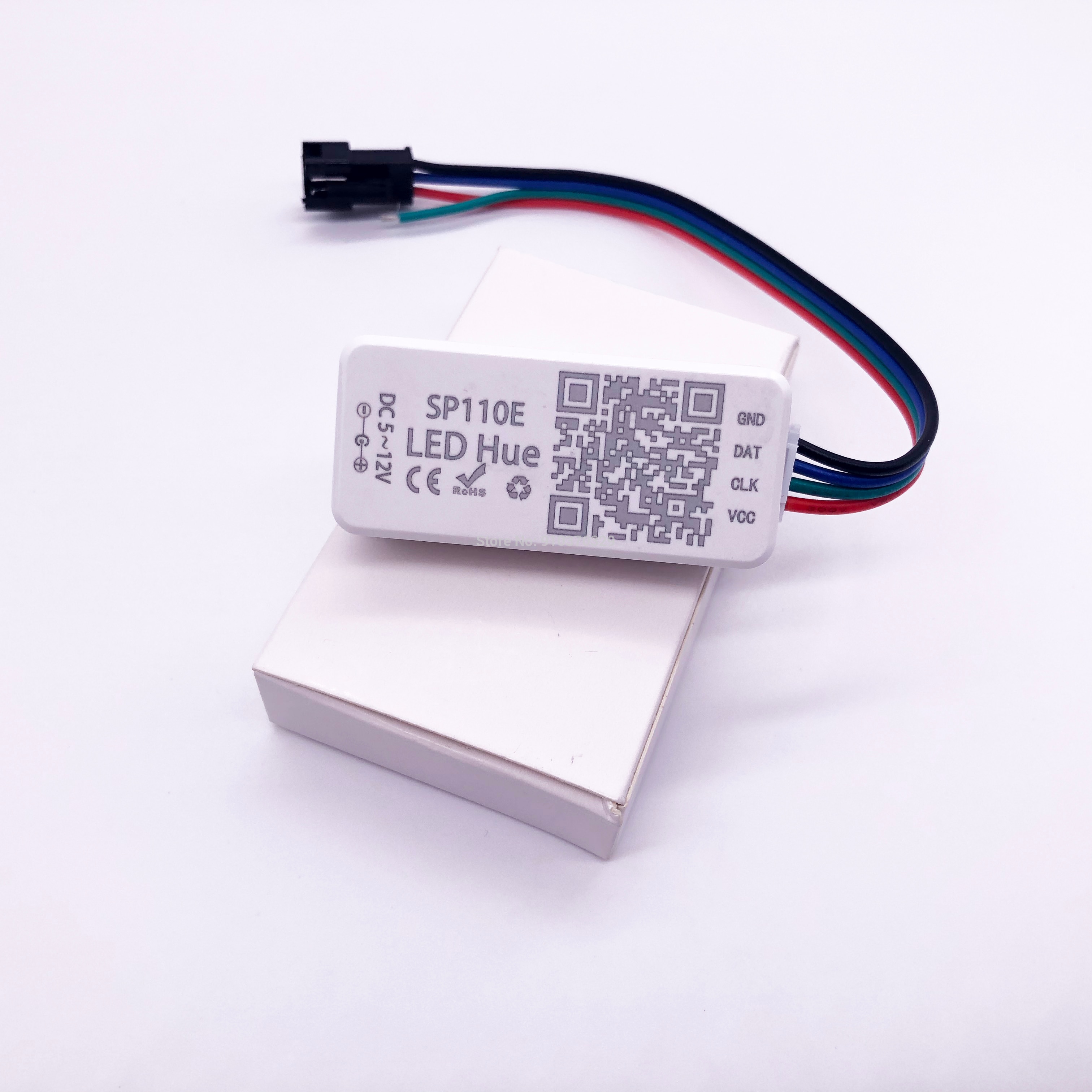 WS2812B Bluetooth Controller SP110E For WS2812b WS2811 RGB Addressable Smart Led Strip Lamp Pixel Light Controller