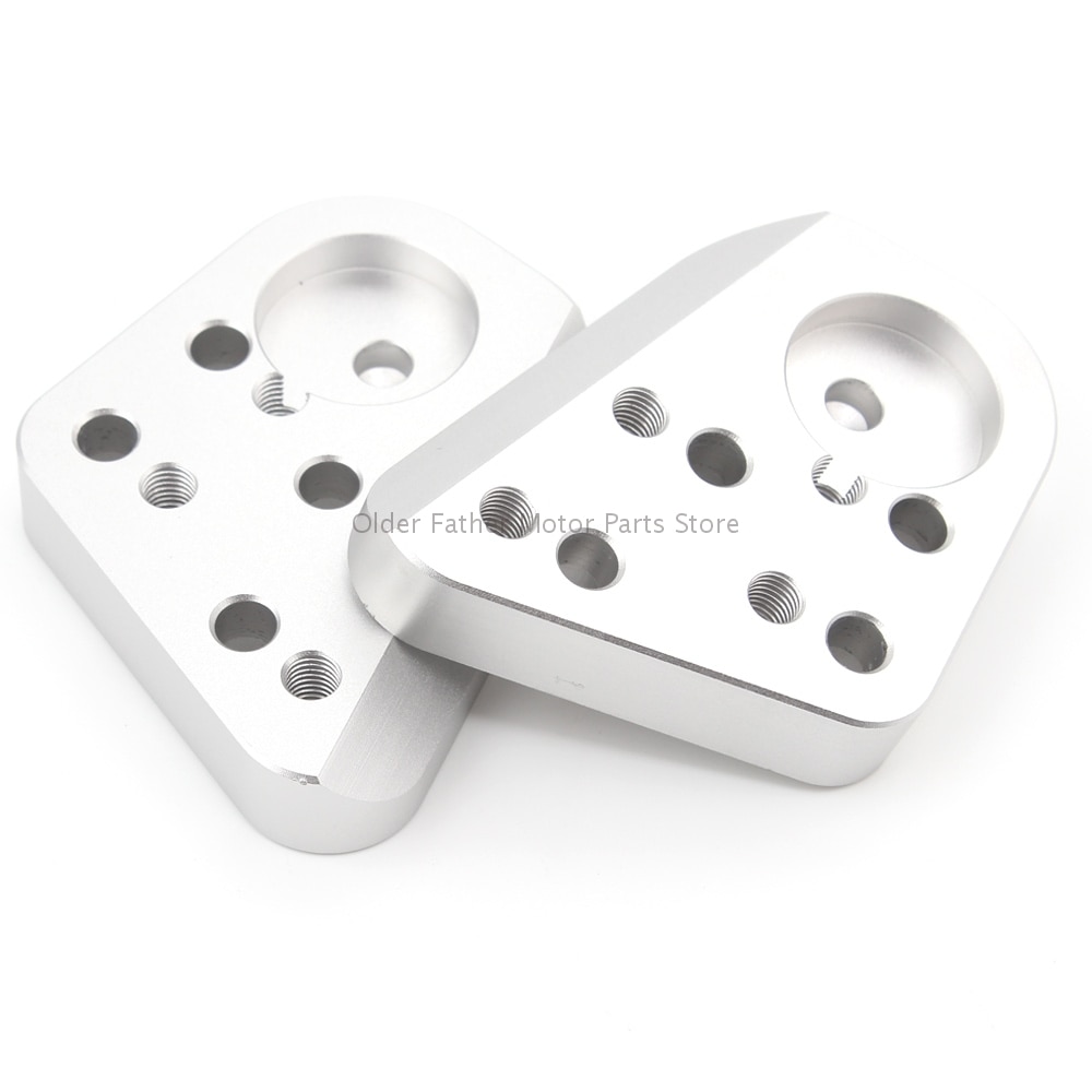 Motorfiets Stuur Riser Bar Mount Handvat Klem Kit Zilveren Accessoires Voor Bmw R1100RT R1150RT R1100R R1150R R1200RT 1994