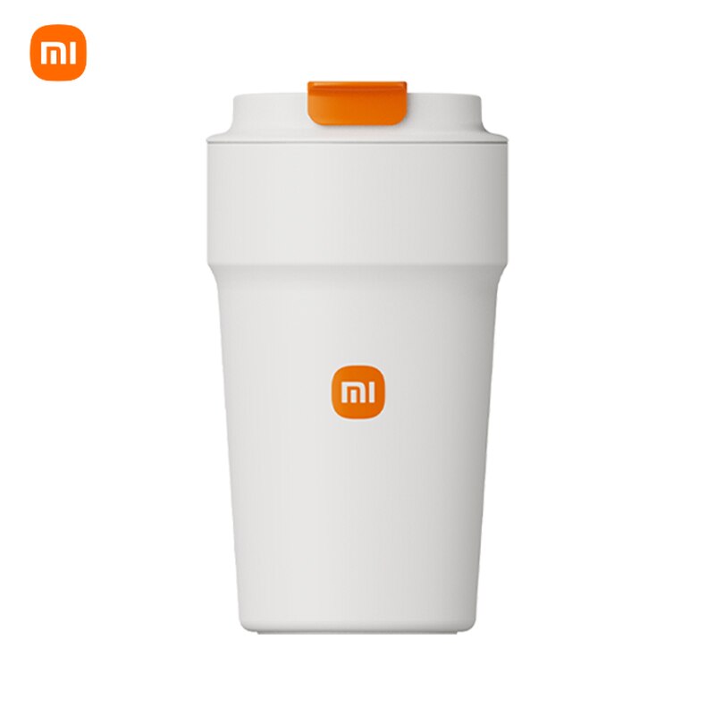 Oryginalny Xiaomi 500ml podwójny kubek termos ze stali nierdzewnej szczelny antypoślizgowy kubek termiczny kubek wody