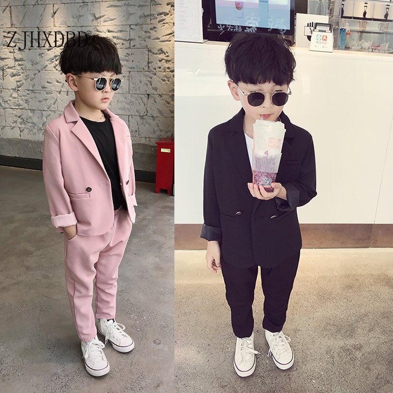 Baby Jongens Pakken Kids Blazers Zomer Enkele Breasted Shirts Vest Broek 3Pcs Set Jongens Formele Bruiloft Dragen Kinderen kleding