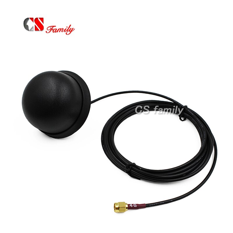 IoT Gateways LTE antenna IP67 waterproof,smart home 4g antenna 700~960MHz/1710~2700MHz with sma male/1m cable