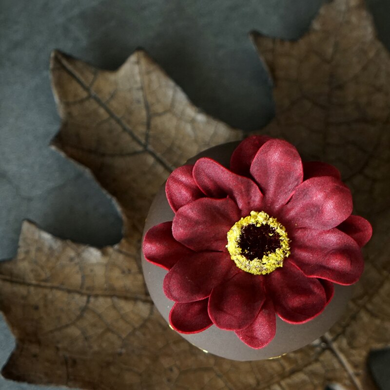 Konstgjord blomma tårta fotografering rekvisita vacker födelsedag flicka dekoration dessert bordsdekoration