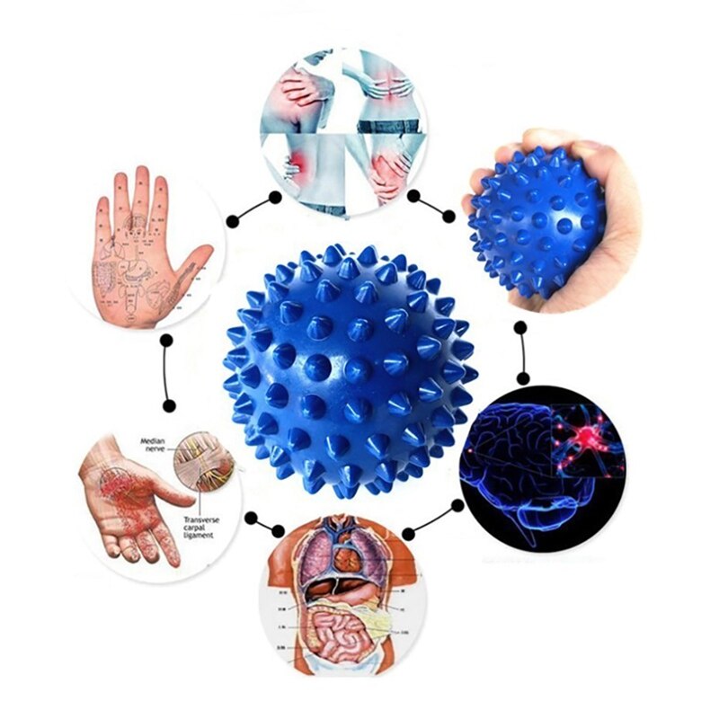 Fitness Ball Foot Massage Cervical Vertebra Rehabilitation Stroke Acupuncture Health Care Hand Ball Fascia Ball x s