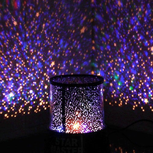 Real Lava Lamp Night Yang Star's Projection Lamp Romantic Colourful Cosmos Master Led Projector