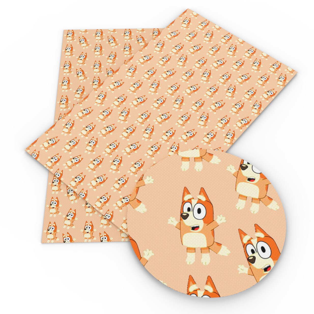 20*34cm Cartoon Character Faux Leather Sheets in Crafts Synthetic Leather Fabric for Bow DIY Handmade Materials,1Yc9444: 1086585001