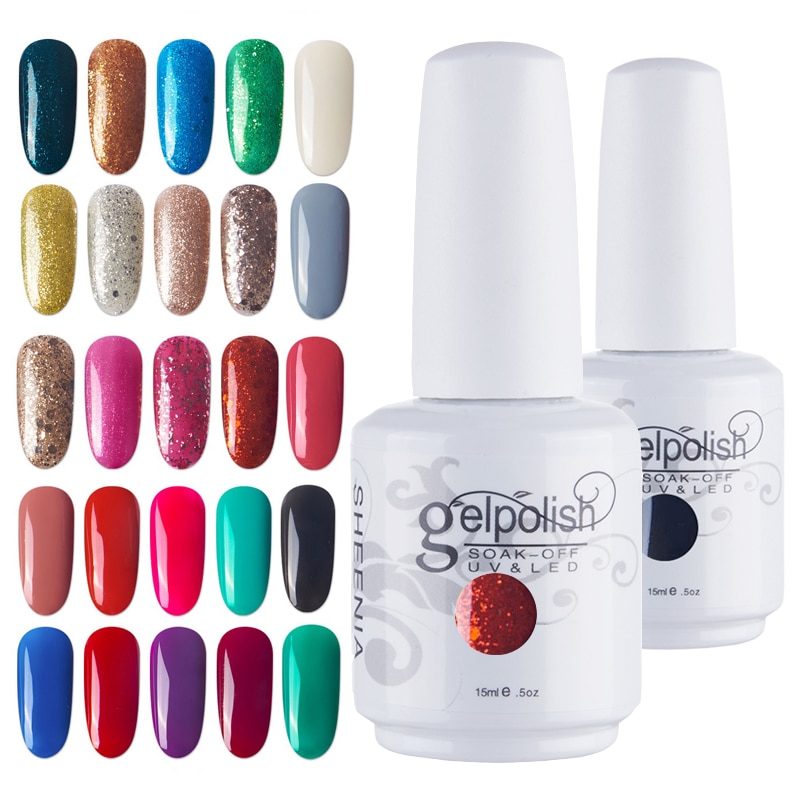 Nagel Gel Polieren UV Gel Nagellack hybrid Mangel halb dauerhaft NäGel einstellen Für Manikübetreffend Gellak Nagel Kunst Professtional oben Grundierung