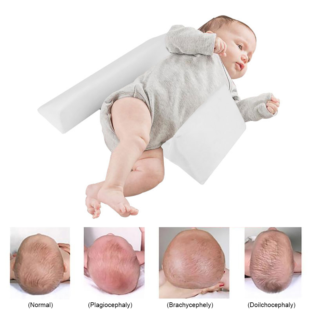 Baby stereotyper pude spædbørns søvnpositioner nyfødt justerbar anti-bias bomuldsformende pude justerbar sovestøtte