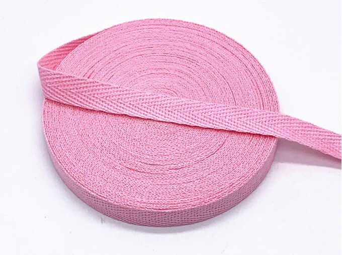 Ruban en coton 50yards de largeur 2cm, accessoires pour vêtements, nouvelle ceinture en coton à chevrons, ruban de couleur 3: 037