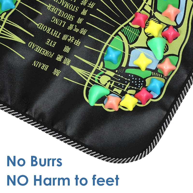 Fingerpressure Board Foot Foot Massage Pad Health Walk Foot Pressure Board Massage Pad Imitation Goose Soft Stone Road