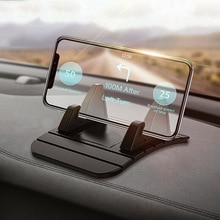 GPS Ondersteuning Desktop Stand Beugel Auto Accessoires Auto Decor Zachte Siliconen Telefoon Houder Anti Slip Mat Pad Auto Dashboard