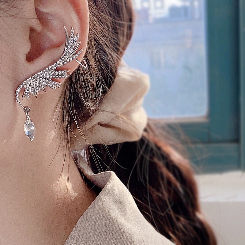 Angel Wing Oorbellen Vrouwen Meisje Mode-sieraden Accessoires