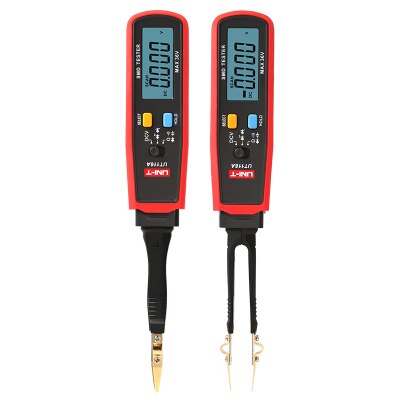UNI-T UT116A SMD Tester Meter Multimeter Rotable Tweezer Resistance Capacitance LED Diode Continuity Battery Tester