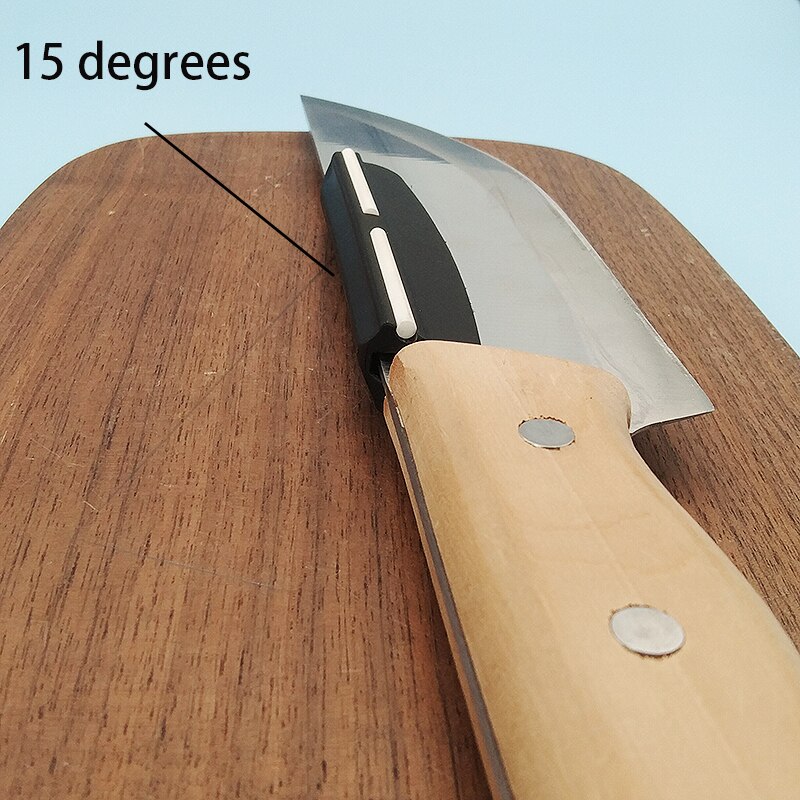 15 degrees knife sharpener Angle guide Sharpening stone Fixed angle Accessories profession tools kitchen Knife holder whetstone.