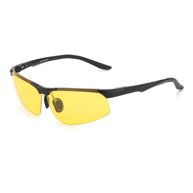 Night Vision Bril Mannen Geel Glazen Voor Rijden Een Auto Anti-Glare Bril Polariserende UV400 Eyewear Gafas