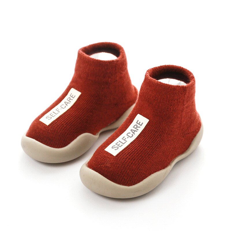 Schoenen Baby Eerste Stappen Booties Voor Baby Jongens Pasgeborenen Jongen Kinderen Baby Jongens Meisjes Baby Slippers Babyschoenen Sneakers: Red / 13-18 Months