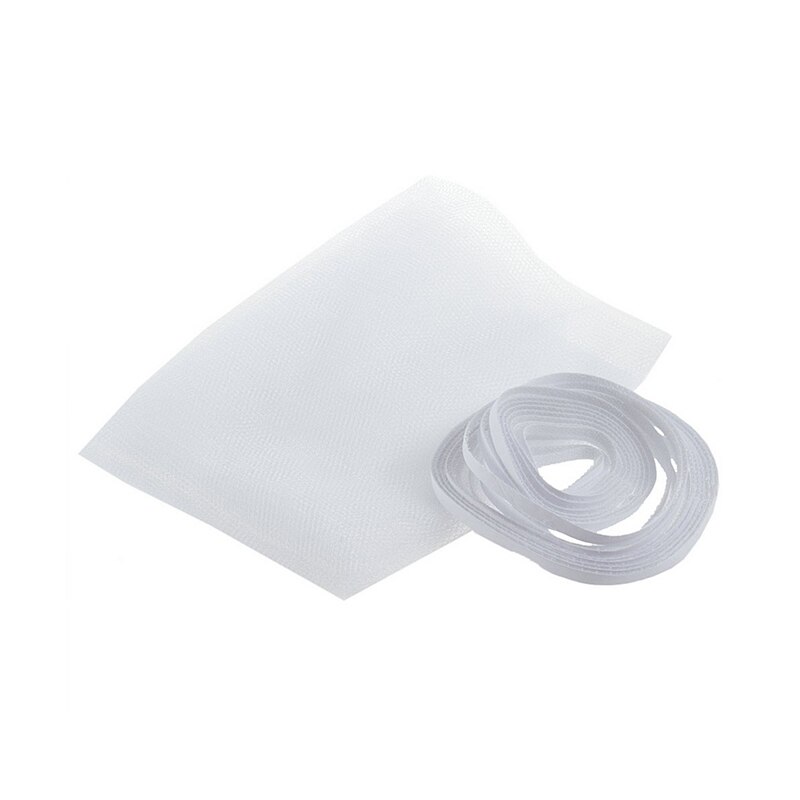 Mosquitera DIY Anti ventana mosquitera de verano mosquitera para ventana mosquitera de fibra de vidrio mosquitera: white / 1.5x2m