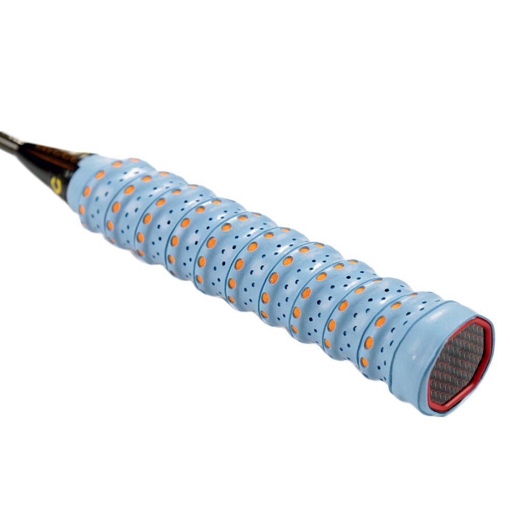 Ljus färg anti-halk racket över grepp roll tennis badminton handtag tejp ärm tennis racket ärm